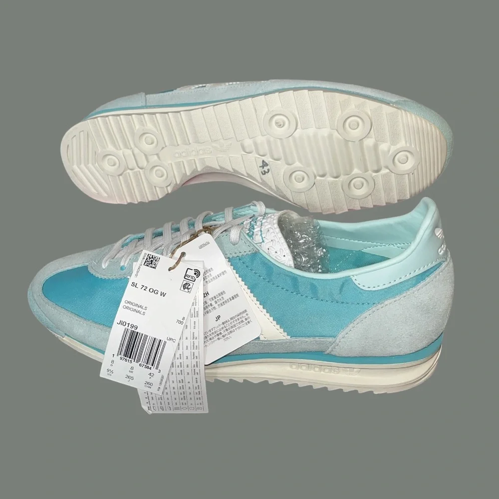 *new* Adidas Women's SL 72 Sneakers - Easy Mint - Picture 5 of 13